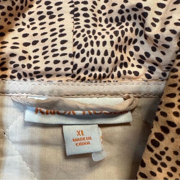 Knox Rose Quilted Kimono Jacket XL Boho Southwestern Print with Belt - Picture 10 of 10